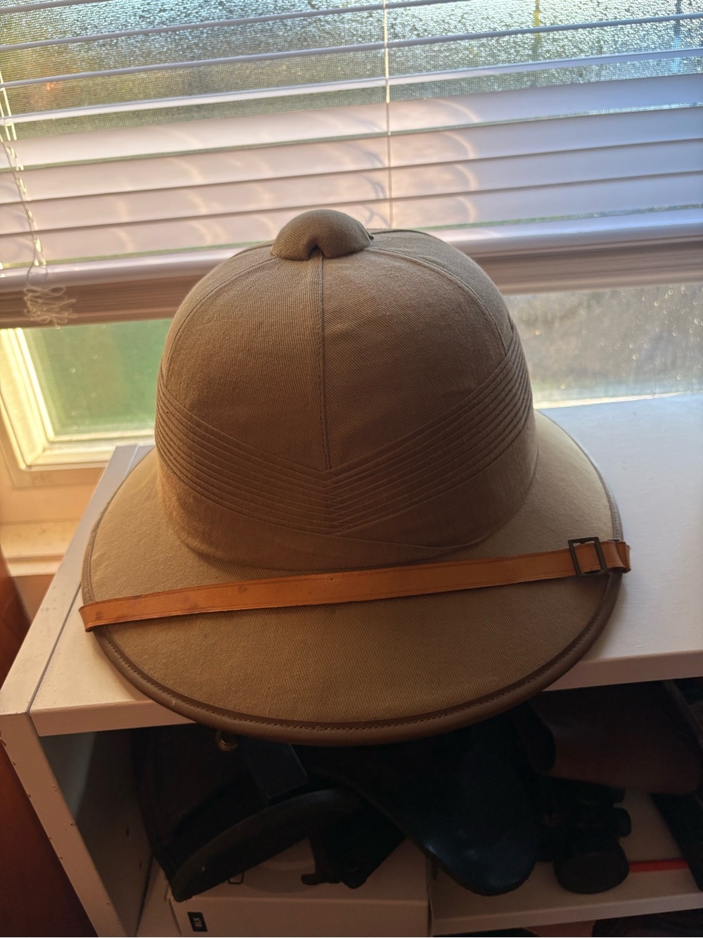 Abercrombie & Fitch Tan Safari Pith Hat